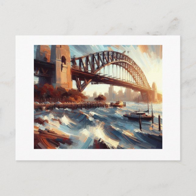 Postal Sydney Harbour Bridge Australia (Anverso)