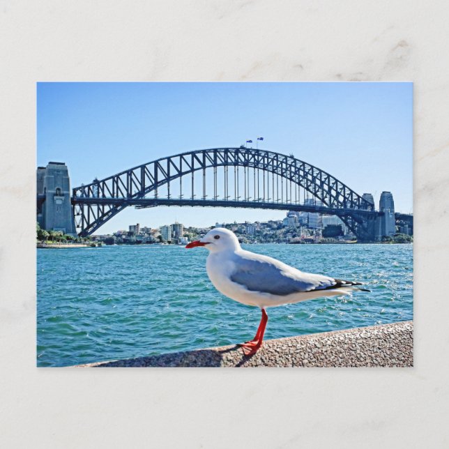 Postal Sydney Harbour Bridge - Sydney, Australia Postcard (Anverso)