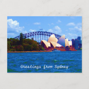 Postal sydney harbour bright