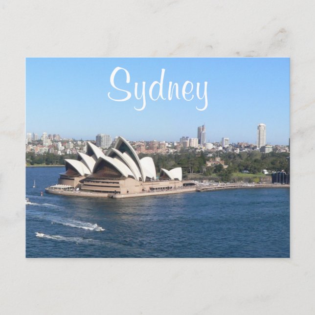 Postal Sydney Harbour, Sydney Opera House, Australia (Anverso)