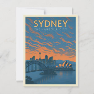 Postal Sydney, La Postcard De La Ciudad Del Puerto