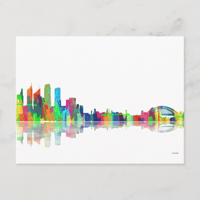 Postal Sydney NSW Skyline (Anverso)