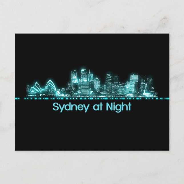 Postal Sydney Skyline (Anverso)