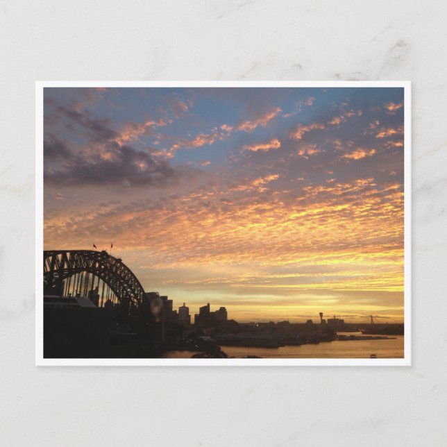 Postal sydney sunset (Anverso)