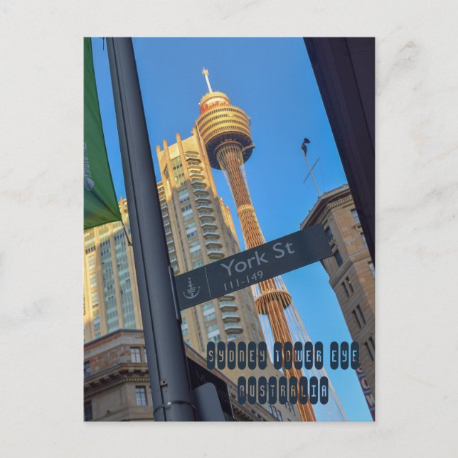 Postal Sydney Tower Eye (Anverso)