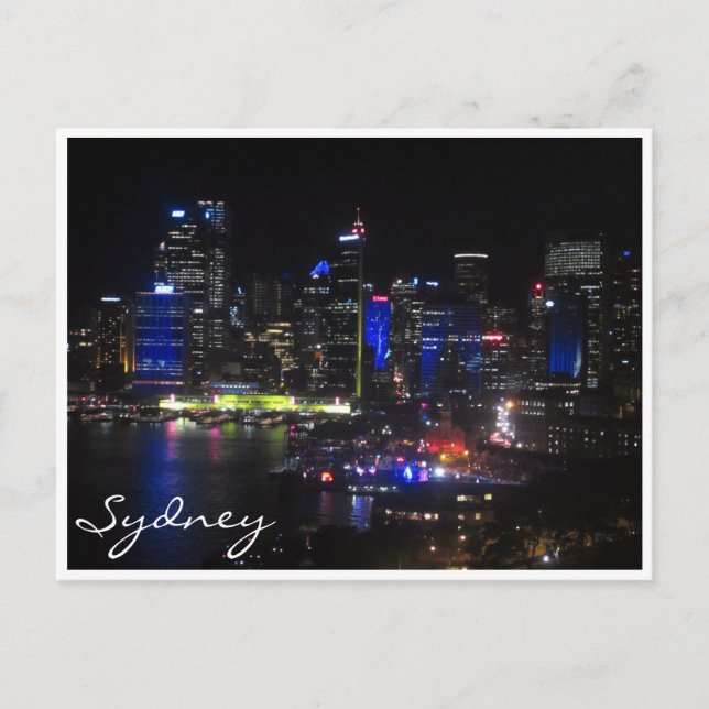 Postal sydney vivid blue (Anverso)