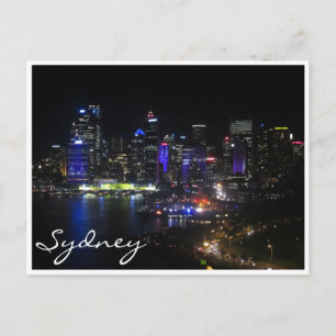 Postal sydney vívido púrpura