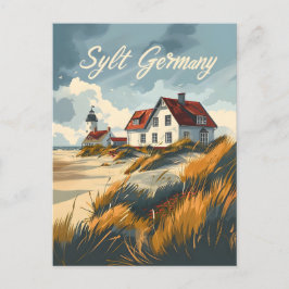 Postal Sylt Alemania Isla de Frisia del Norte