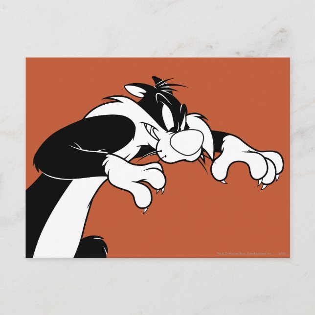 Postal SYLVESTER™ Prowling (Anverso)
