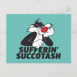 Postal SYLVESTER™ "Sufferin' Succotash"