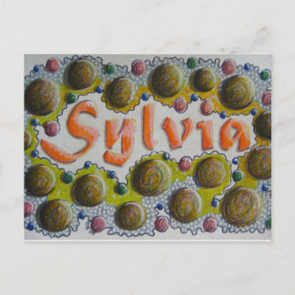 Postal Sylvia Postcard