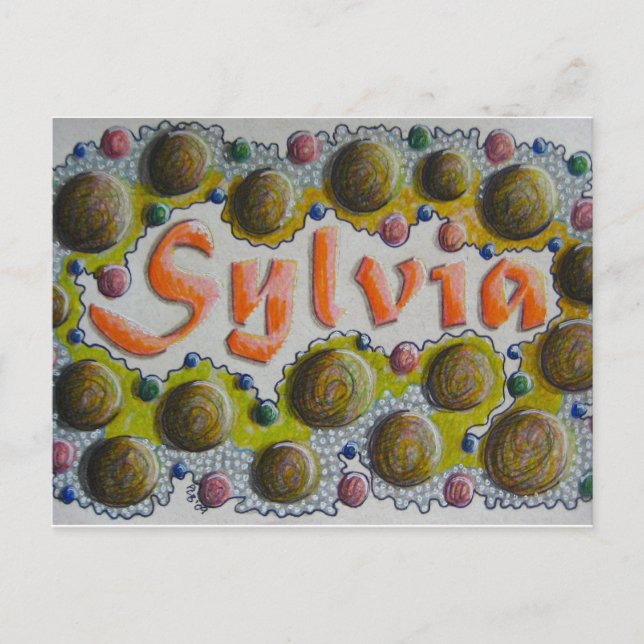 Postal Sylvia Postcard (Anverso)