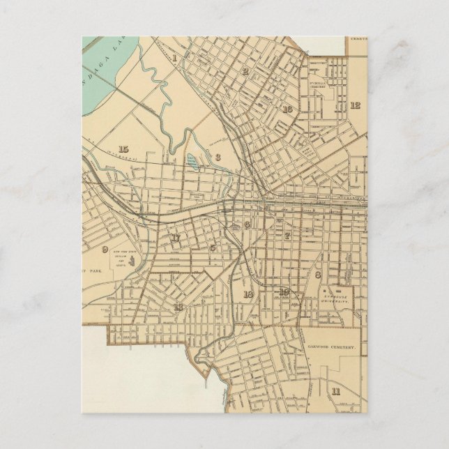 Postal Syracuse (Anverso)