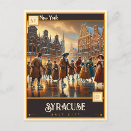 Postal Syracuse, Nueva York | Vintage