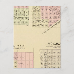 Postal Syracuse, Palmira, Unadilla, Wyoming, Nebraska