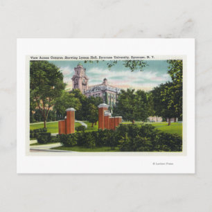 Postal Syracuse U Campus View Show Lyman Hall