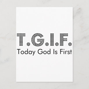 POSTAL T.G.I.F.
