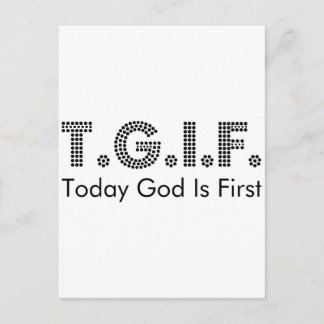 POSTAL T.G.I.F.