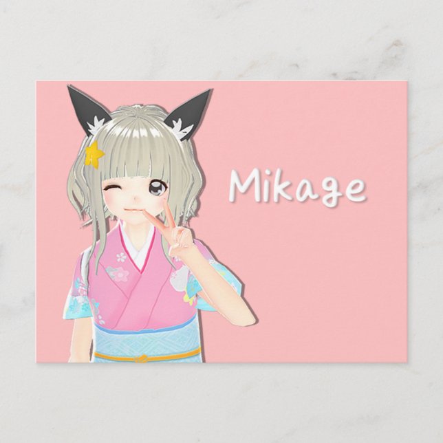 Postal t_mikage postcard[Wink]/ミカゲポストカード[Wink] ポストカード (Anverso)