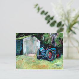 Postal T' Old tractor Postcard
