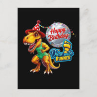T-Rex con traje de correr verde