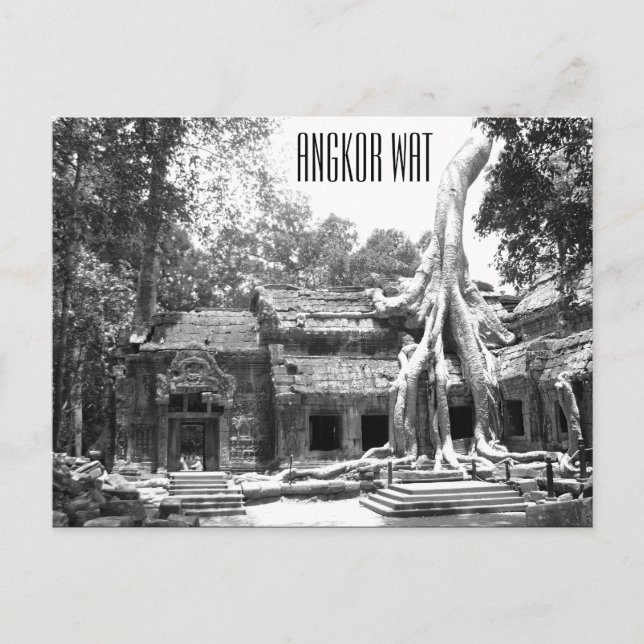 Postal ta prohm angkor (Anverso)