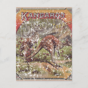 Postal Tabaco canguro 1900