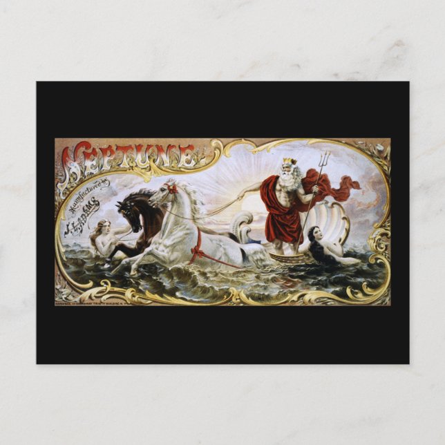 Postal Tabaco de Neptuno (Anverso)