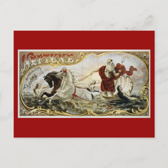 Postal Tabaco de Neptuno (Anverso)