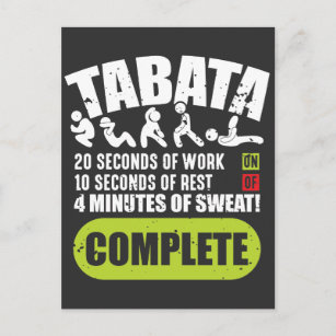 Postal Tabata Workout Fitness Bootcamp Cardio