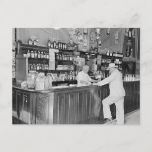Postal Taberna de Nueva Orleans, 1938