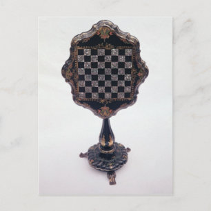 Postal Tabla de juegos, c.1850-60