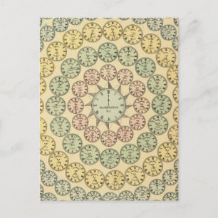 Postal Tabla de tiempo