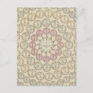 Postal Tabla de tiempo