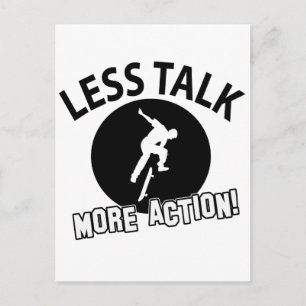 Postal tablero de patines más impresionante