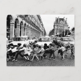 Postal Tabliers de la rue de Rivoli 1978 Robert Doisneau