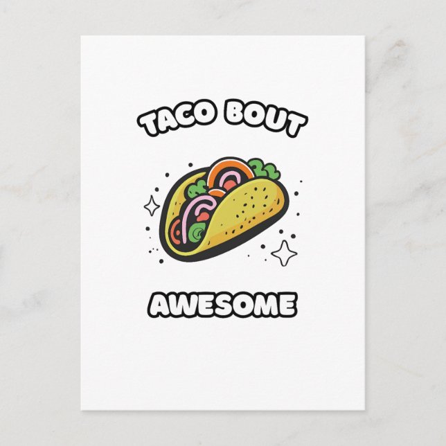 POSTAL TACO BOUT AWESOME (Anverso)