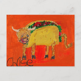 Postal "Taco Cow"