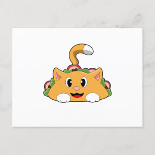 Postal Taco de gato