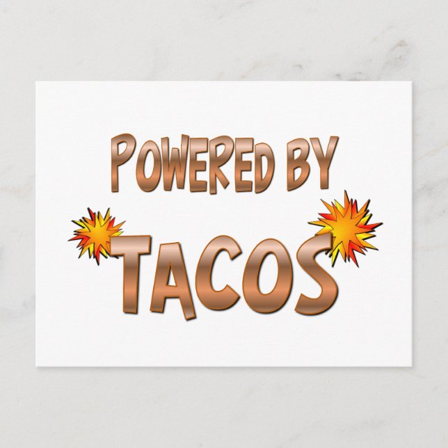 Postal Taco Power (Anverso)