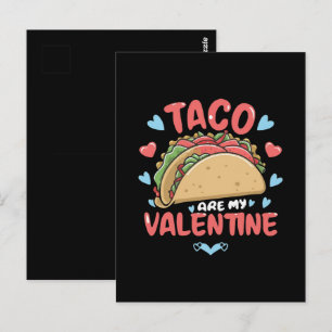 Postal Taco-san Valentín