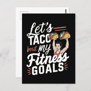 Postal Taco: "sobre mis objetivos de salud" Resolución di
