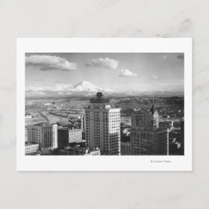 Postal Tacoma, WA View of Rainier from Medical Arts