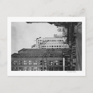 Postal Tacoma, WA - Vista de las principales calles del c