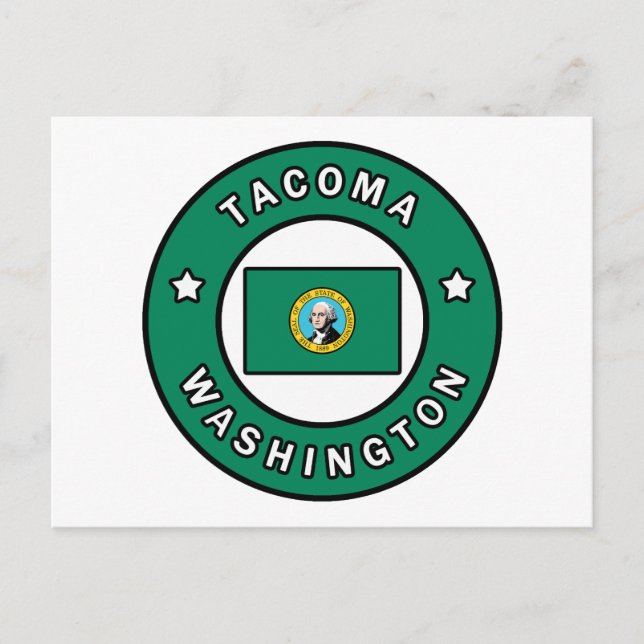 Postal Tacoma Washington (Anverso)