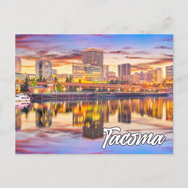 Postal Tacoma, Washington, Estados Unidos (Anverso)