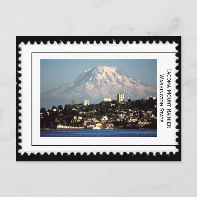 Postal Tacoma Washington Monte Rainier (Anverso)