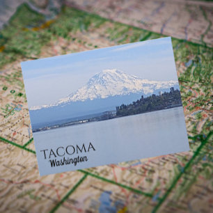 Postal Tacoma, Washington y Mount Rainier Travel