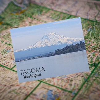 Postal Tacoma, Washington y Mount Rainier Travel