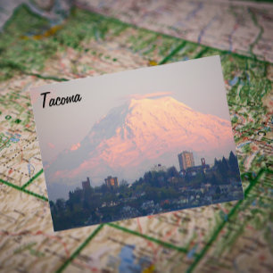 Postal Tacoma, Washington y Mount Rainier Travel